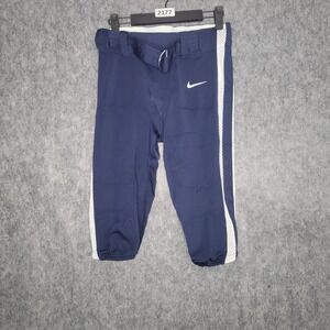 Nike Stock Vapor Pro Game Football Pants Men's Size Small CI3771-420 Blue White